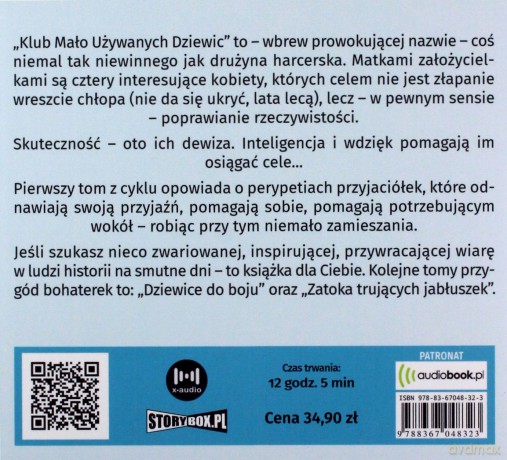 Klub Mało Używanych Dziewic (Tom 1) - Monika Szwaja [AUDIOBOOK]
