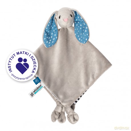 Kocyk DouDou Przytulanka Króliczek szary whisb123