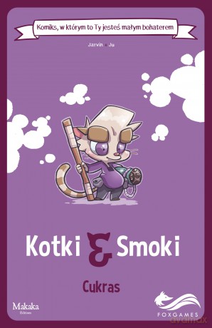 Kotki i smoki. Komiksy paragrafowe - Jarvin, Ju [KOMIKS]