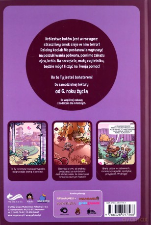 Kotki i smoki. Komiksy paragrafowe - Jarvin, Ju [KOMIKS]