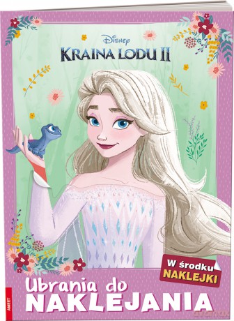 Kraina Lodu 2 Ubrania do naklejania SDL-9105 [KSIĄŻKA]