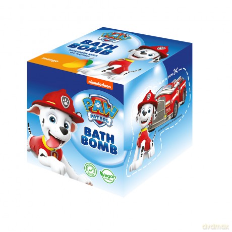 Kula musująca Paw Patrol Marshall mango karton 165g
