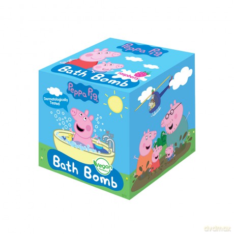 Kula musująca Peppa Pig Kula malina 165g