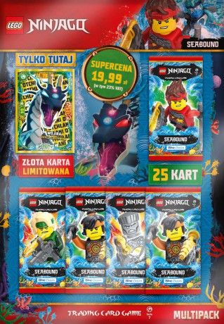 LEGO Ninjago TCG seria 7 (Seabound) Multipack [FIGURKA]