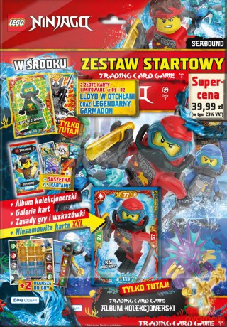 LEGO Ninjago TCG seria 7 (Seabound) Zestaw Startowy [FIGURKA]