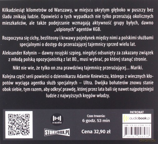 Marika. Agentka Ultra (Tom 3) - Krzysztof Kotowski [AUDIOBOOK]