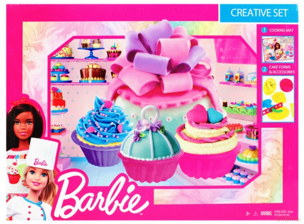 Masa plastyczna Barbie cukiernia duża