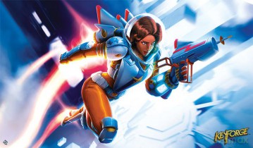 Mata KeyForge Tactical Officer Moon [GRA]