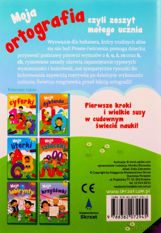 Moja ortografia - Monika Ślizowska [KSIĄŻKA]