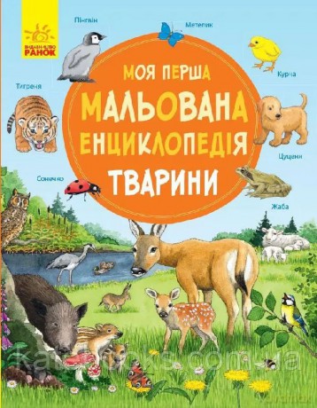 Moja pierwsza encyklopedia Zwierzęta wer. ukraińska [KSIĄŻKA]