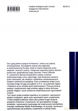 Monastycyzm średniowieczny. Formy życia religijnego w Zachodniej Europie w średniowieczu - Clifford Hugh Lawrence [KSIĄŻKA]