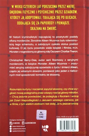 Monster. Aileen Wuornos - zrozumieć seryjną zabójczynię - Berry-Dee Christopher [KSIĄŻKA]