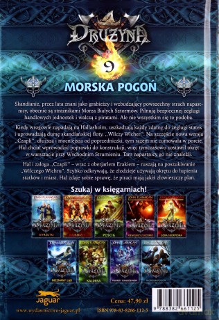 Morska pogoń. Drużyna (Tom 9) - John Flanagan [KSIĄŻKA]