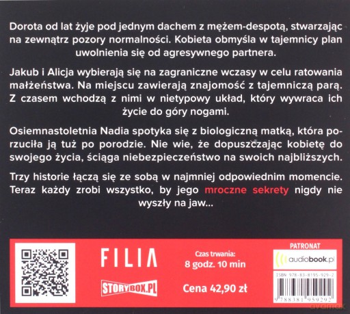Mroczne sekrety - Marcel Moss [AUDIOBOOK]