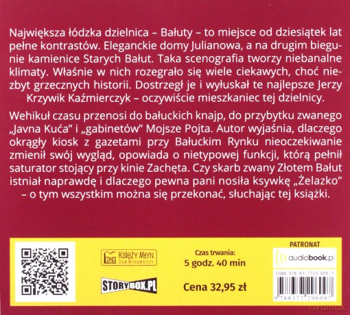Na Bałutach gryzą psy. Bałuckie opowieści - Jerzy Krzywik Kaźmierczyk [AUDIOBOOK]