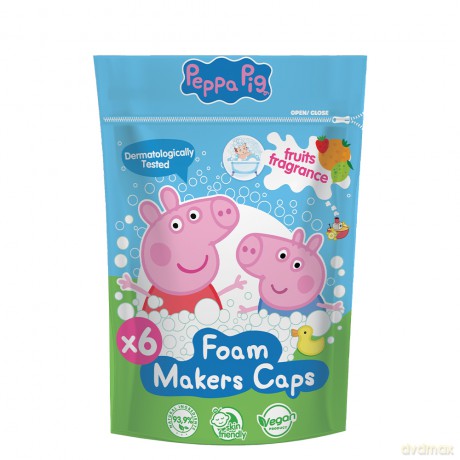 Pianotwory Peppa Pig doypack 6 sztuk po 20g