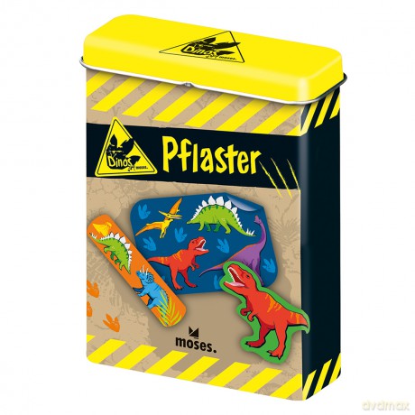 Plastry z opatrunkiem dla dzieci dinozaury