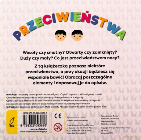 Przeciwieństwa. Obracanka [KSIĄŻKA]
