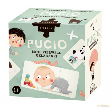 Pucio Moje pierwsze układanki - Marta Galewska-Kustra [PUZZLE]