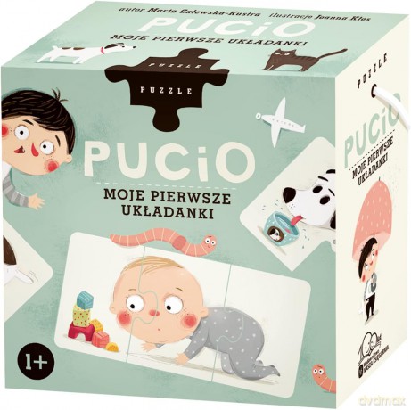 Pucio Moje pierwsze układanki - Marta Galewska-Kustra [PUZZLE]