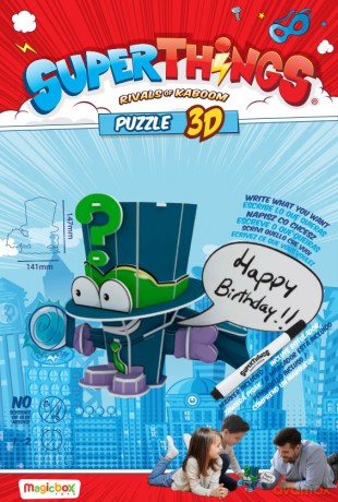Puzzle 3D SuperThings Figurka (Enigma) [FIGURKA]
