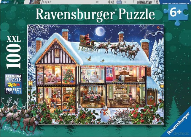 RAVENSBURGER 100 el. XXL W święta 12996 [PUZZLE]
