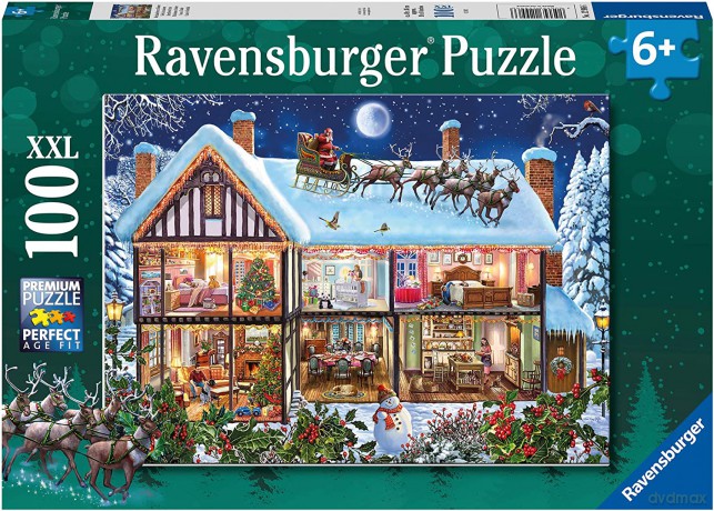 RAVENSBURGER 100 el. XXL W święta 12996 [PUZZLE]