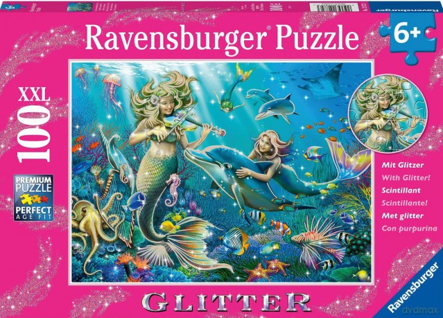 RAVENSBURGER 2D 100 el. Podwodne piękności XXL 12872 [PUZZLE]