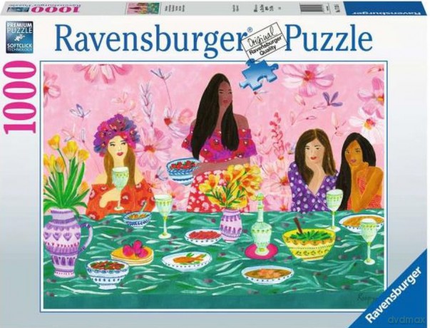 RAVENSBURGER 2D 1000 el. Dziewczyńske śniadanie 17131 [PUZZLE]