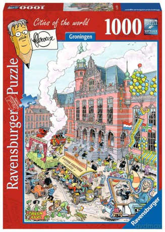 RAVENSBURGER 2D 1000 el. Fleroux Groningen 16596 [PUZZLE]