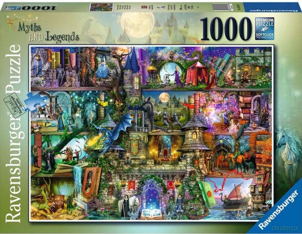 RAVENSBURGER 2D 1000 el. Mity i legendy 16479 [PUZZLE]