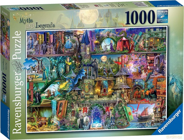 RAVENSBURGER 2D 1000 el. Mity i legendy 16479 [PUZZLE]