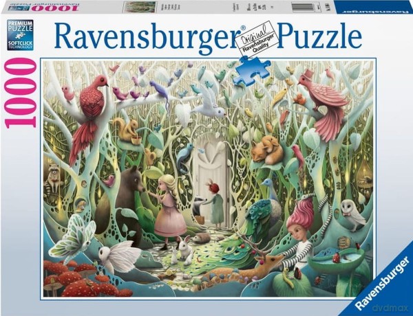 RAVENSBURGER 2D 1000 el. Tajemniczy ogród 16806 [PUZZLE]