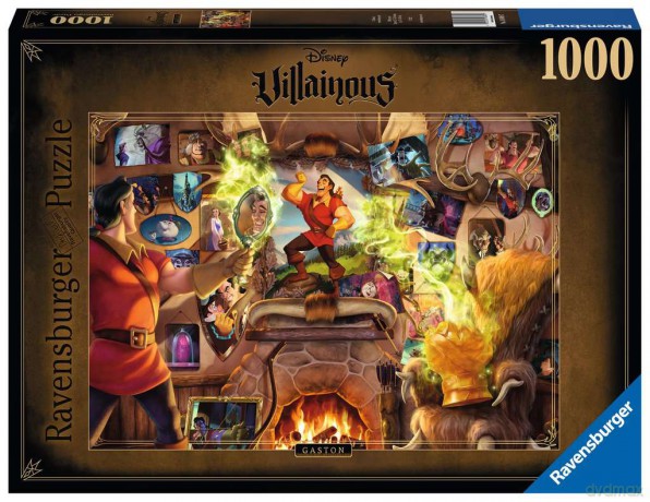 RAVENSBURGER 2D 1000 el. Villainous Gaston 16889 [PUZZLE]