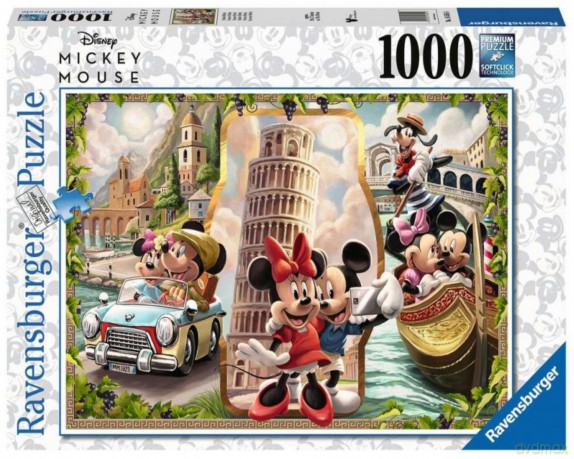 RAVENSBURGER 2D 1000 el. Wakacje Miki i Mini 16505 [PUZZLE]