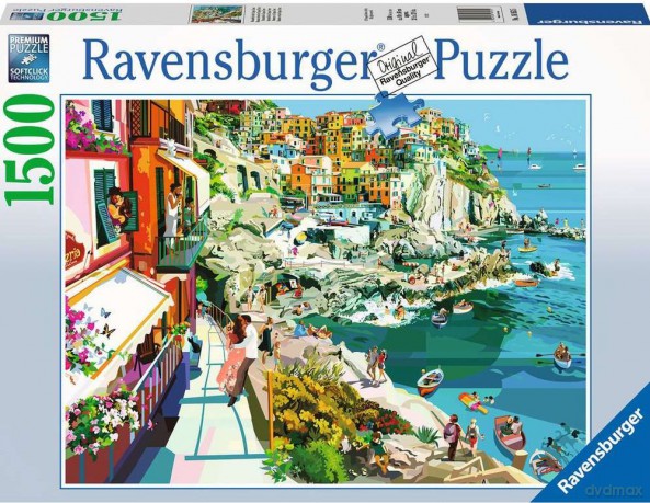 RAVENSBURGER 2D 1500 el. Cinque Terre 16953 [PUZZLE]
