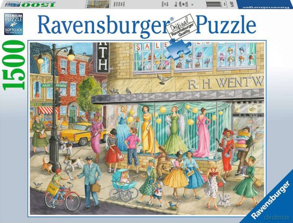 RAVENSBURGER 2D 1500 el. Wystawa mody 16459 [PUZZLE]