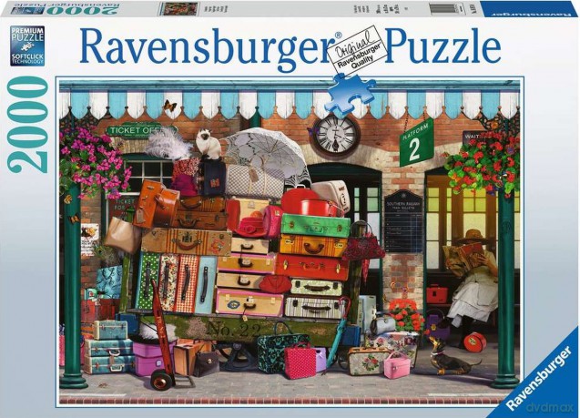 RAVENSBURGER 2D 2000 el. Podrożujące światło 16974 [PUZZLE]
