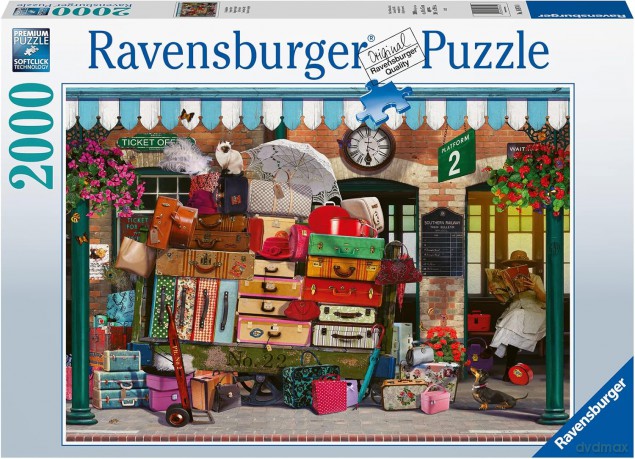 RAVENSBURGER 2D 2000 el. Podrożujące światło 16974 [PUZZLE]