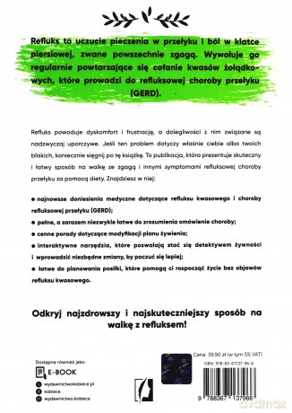 Refluks. Leczenie odżywianiem. - Kimberly A. Tessmer [KSIĄŻKA]