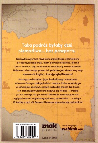 Rowerem przez II RP. Niezwykła podróż po kraju, którego już nie ma (pocket) - Bernard Newman [KSIĄŻKA]