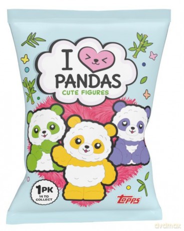 Saszetka z figurką I Love Pandas 1 sztuka mix [FIGURKA]