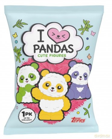 Saszetka z figurką I Love Pandas 1 sztuka mix [FIGURKA]