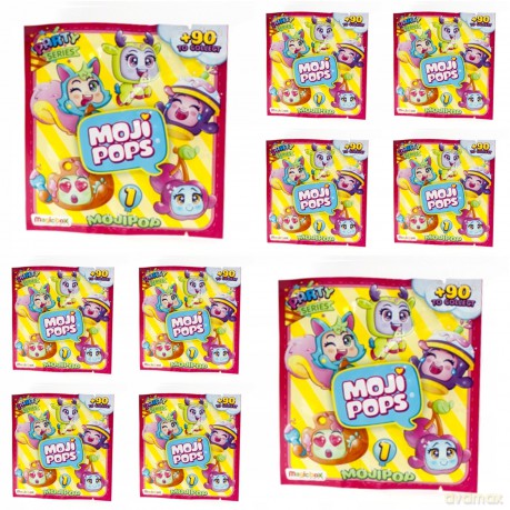 Saszetka z figurką MojiPops 1 sztuka mix [FIGURKA]