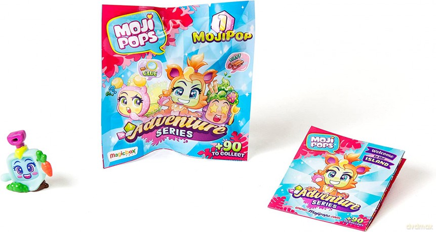 Saszetka z figurką MojiPops 1 sztuka mix [FIGURKA]