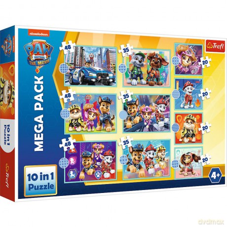 TREFL 10 el. in1 Psy na patrolu 90391 Psi Patrol [PUZZLE]