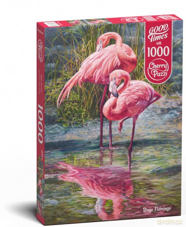 CHERRY PAZZI 1000 el. Bingo Flamingo [PUZZLE]