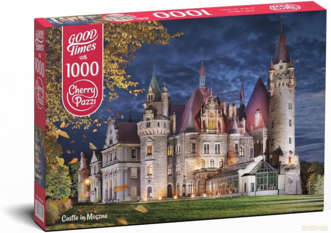 Puzzle Cherry Pazzi Zamek w Mosznej 1000 elementów