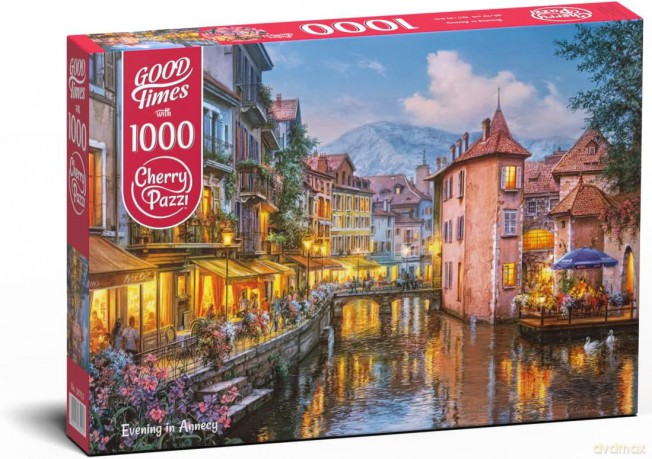 CHERRY PAZZI 1000 el. Evening in Annecy [PUZZLE]