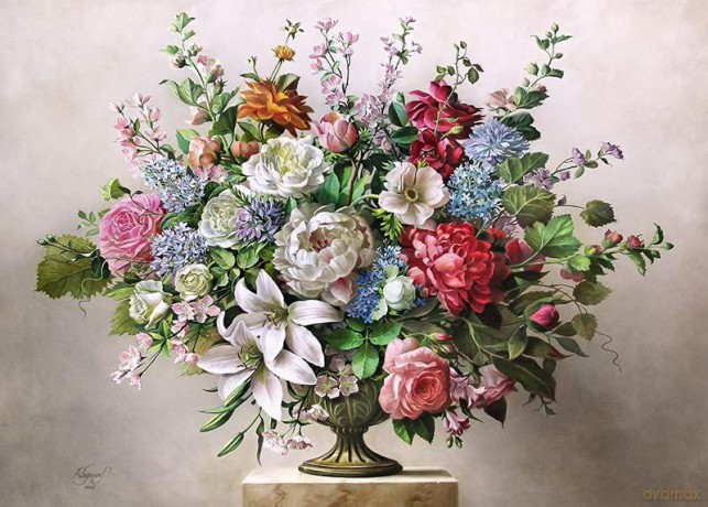 CHERRY PAZZI 1000 el. Glamour Bouquet [PUZZLE]